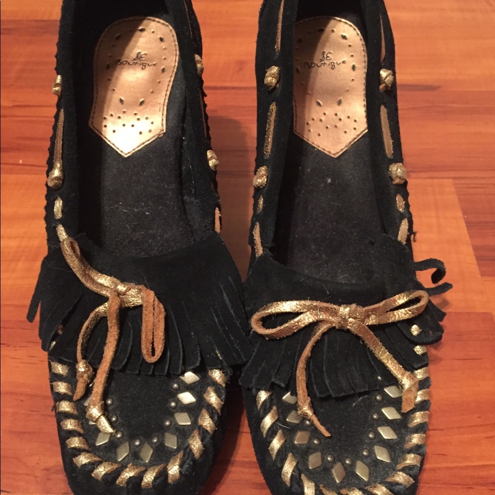 SE Boutique Sam Edelman wedges moccasins